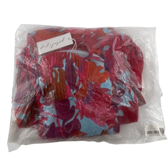 Petal & Pup Women's Achanti Pleated Maxi Dress - Pink Azalea Size M - Picture 4 of 11